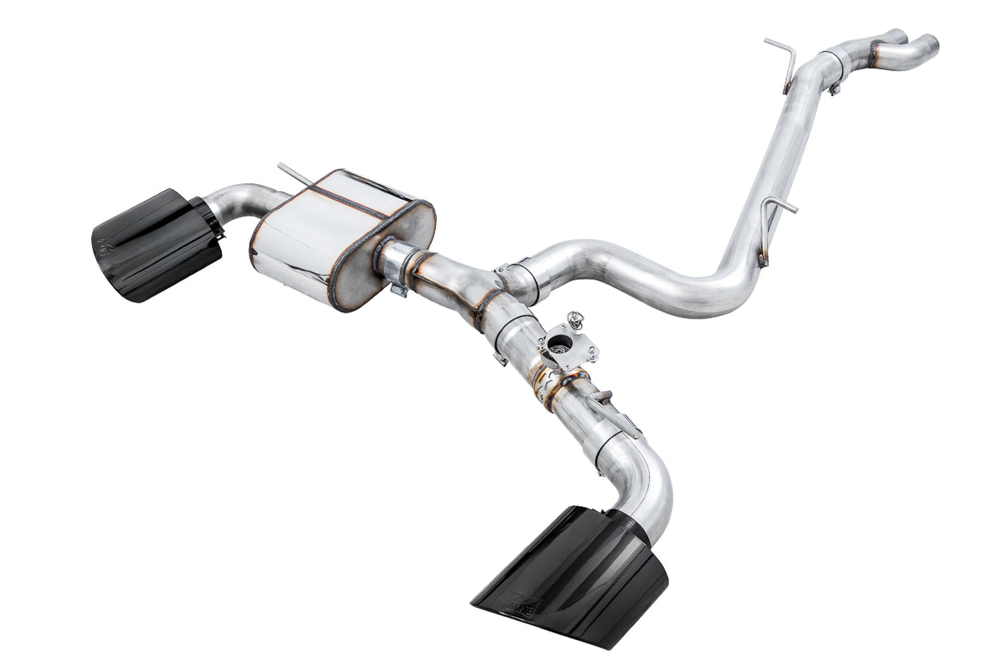 AWE Tuning AWE SwitchPath Exhaust for Audi MK3 TT RS - Diamond Black RS-style Tips - 3025-33032