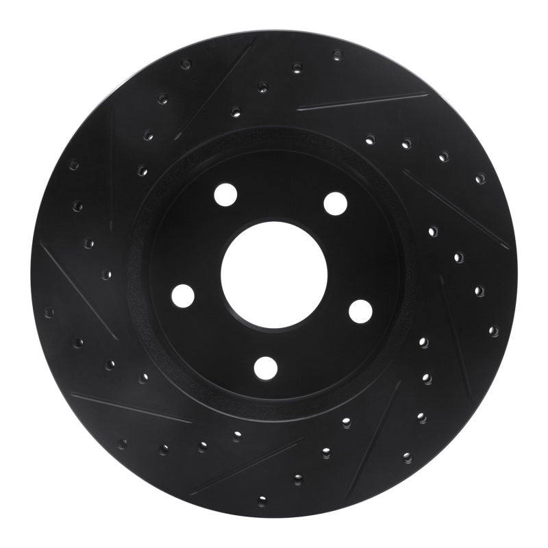 DFC D&S Black Brake Rotor (FRONT RIGHT): Jeep Grand Cherokee (99-04)