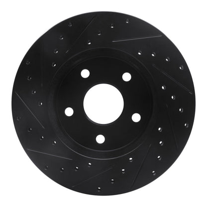 DFC D&S Black Brake Rotor (FRONT RIGHT): Jeep Grand Cherokee (99-04)