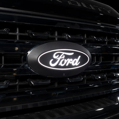 Putco 23-24 Ford Super Duty Front Luminix Ford Led Grille Emblems