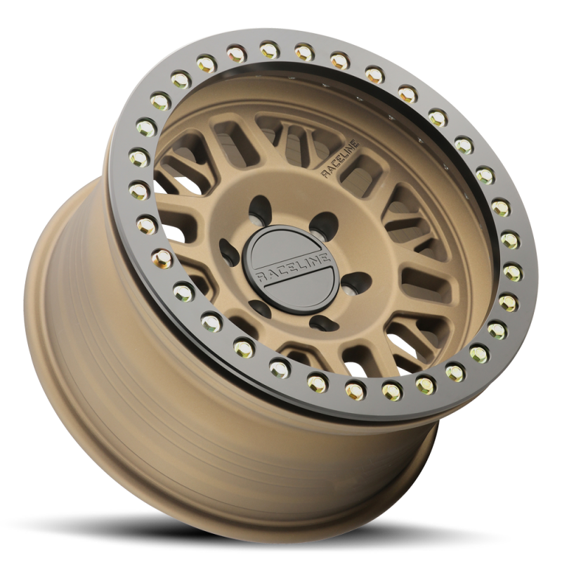 Raceline RT951 Ryno Bronze & Black Ring Beadlock | 17x9" -38mm | 5x127mm Wheel