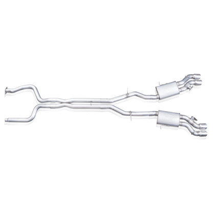 Stainless Works Catback System Resonated X-Pipe Dual-Mode Mufflers | Cadillac CTS-V Sedan (16-18) (CTSV16CB)