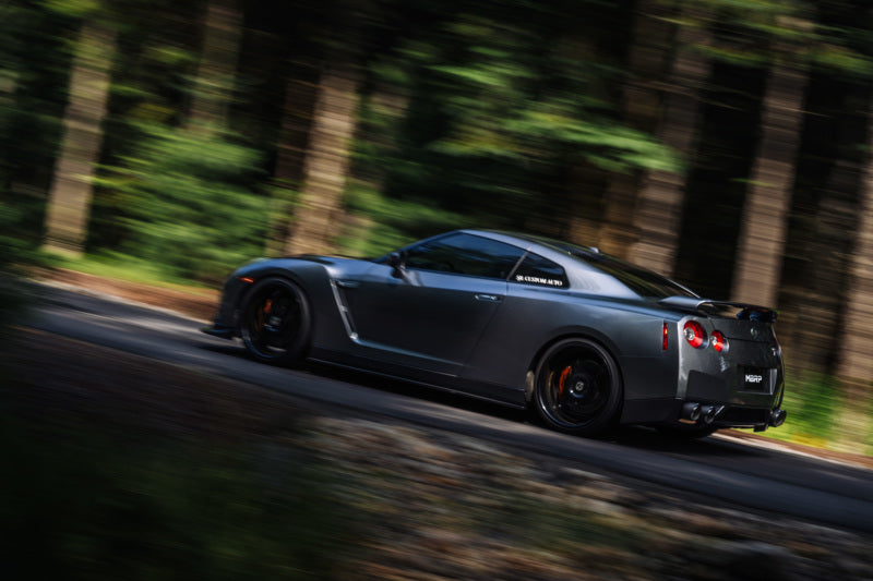 MBRP 3.5in Cat-Back Dual Split Rear Carbon Tips | Nissan GTR (09-23) (S44073CF)