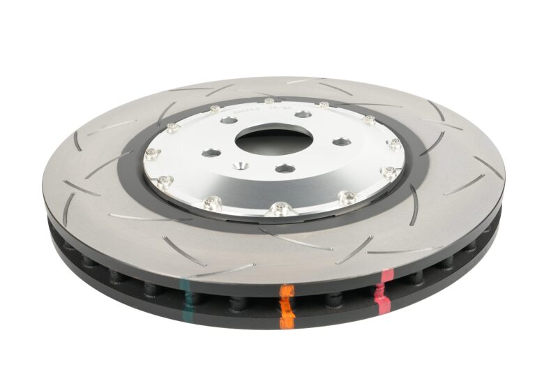 DBA 5000 Series Slotted Front Brake Rotor w/ Silver Hat | Audi RS3 (22+) (DBA53932SLVS)