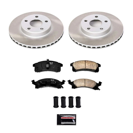 PowerStop 95-05 Pontiac Sunfire Front Semi-Coated Rotor Kit (SC3156)