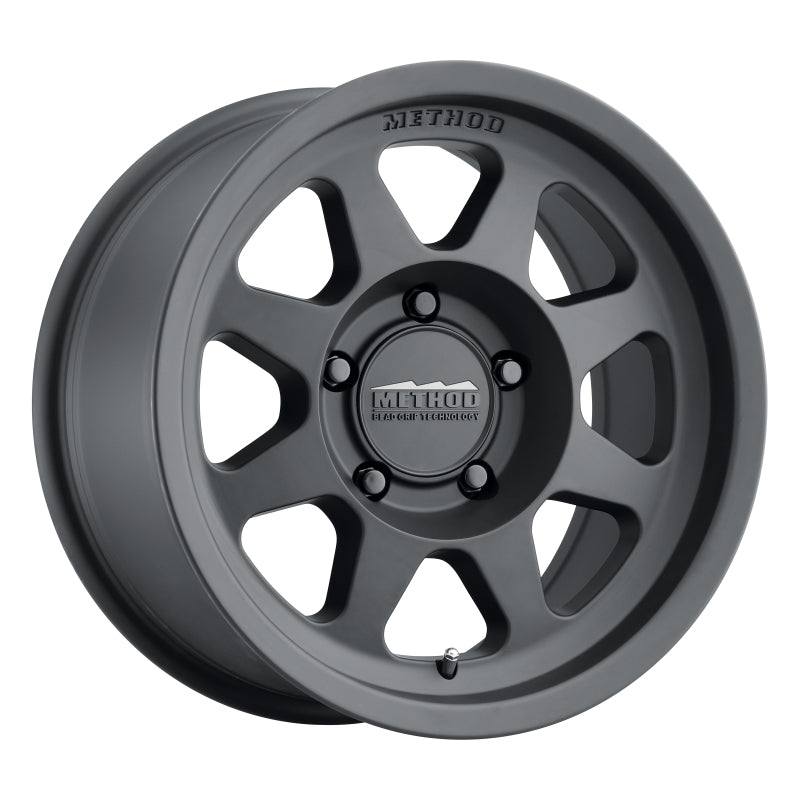 (set of 4) Method MR701 Matte Black | 17X9" -12mm | 5x5.5in Wheel