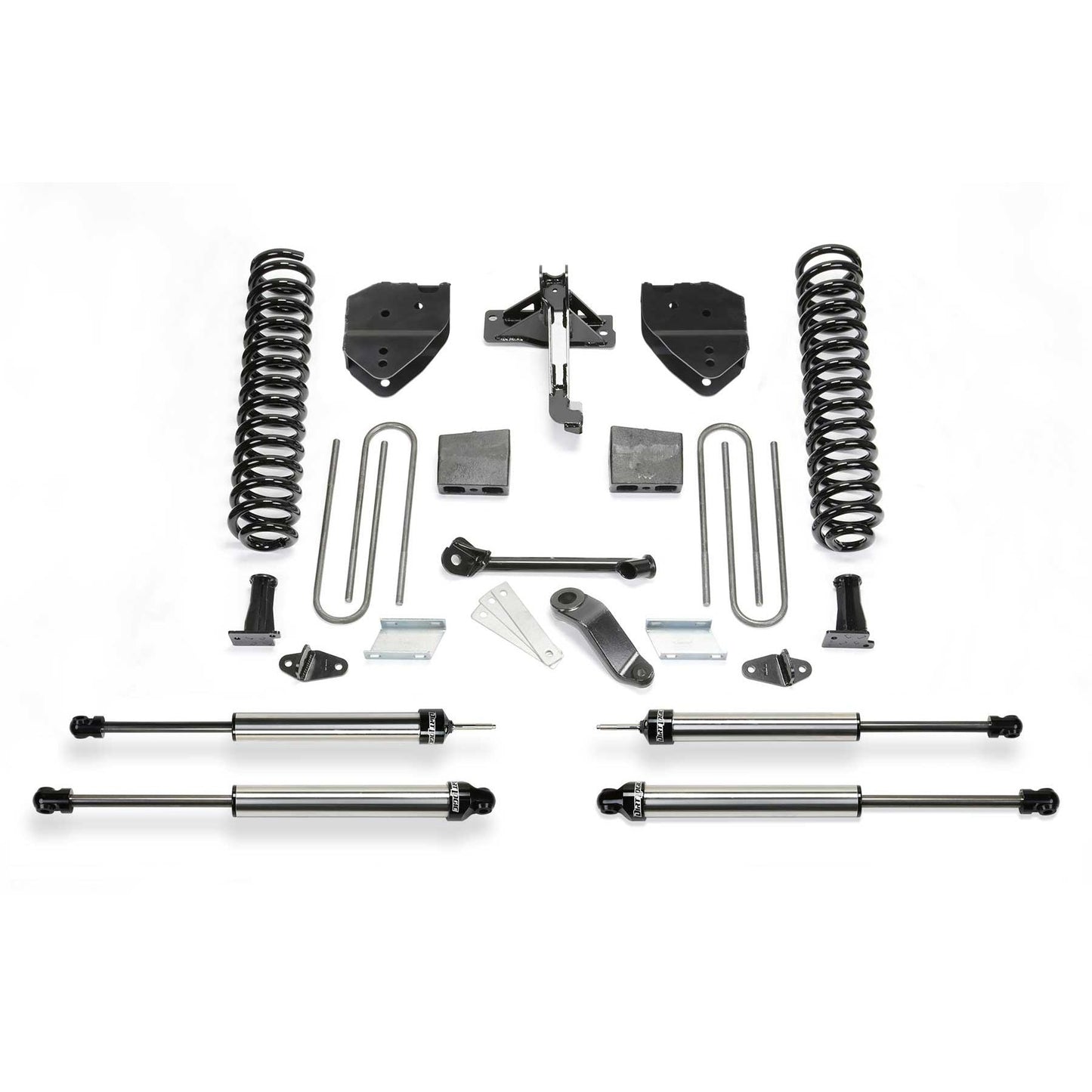 Fabtech 4" Basic Suspension System w/ DLSS Shocks | Ford F250/F350 4WD Gas (17-21) (K2252DL)