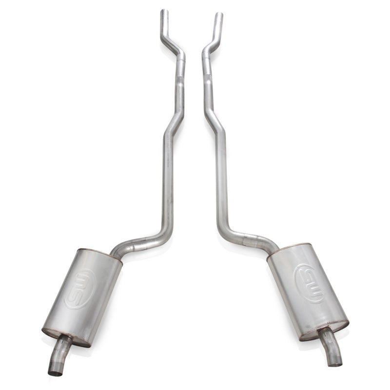 Stainless Works 2-1/2in Factory Style Mufflers | Chevrolet Corvette (68-72) (V6872SW)