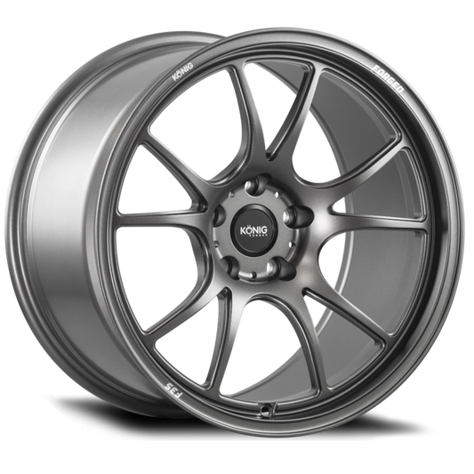 Konig F3S Satin Charcoal | 18x12" +20mm | 5x114.3mm Wheel