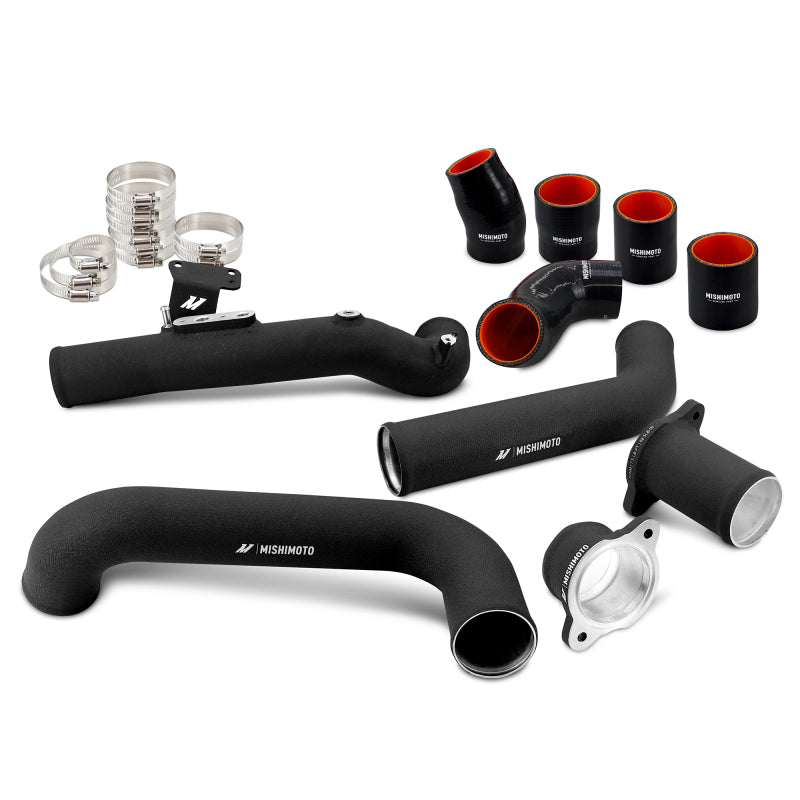 Mishimoto MMICP-CIV-22WBK Intercooler Pipe Kit For Honda Civic 22+