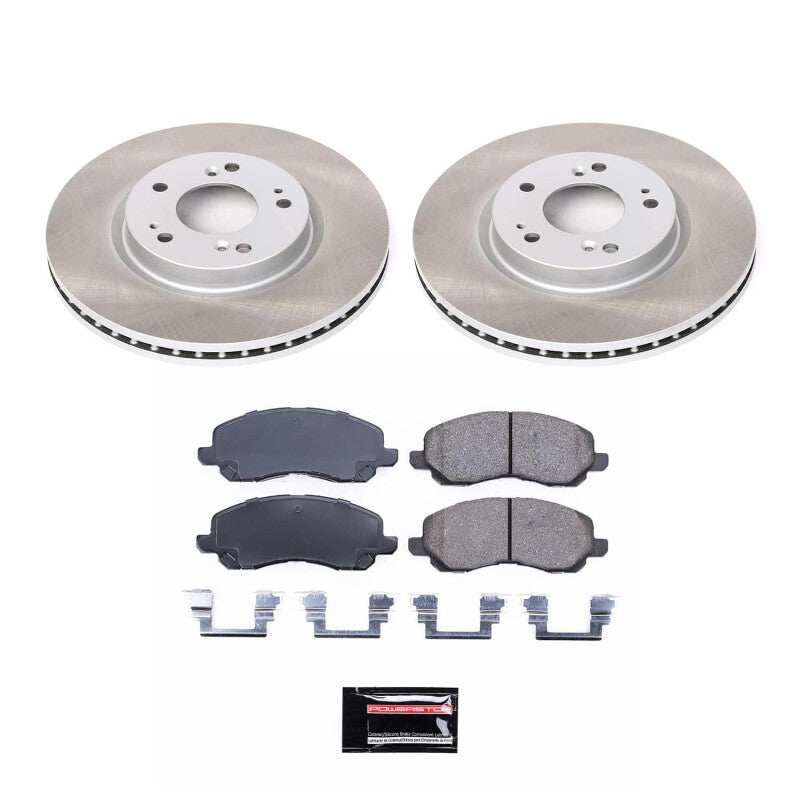 PowerStop Rotor Kit | 2004–2009 Mitsubishi Galant (SC094)