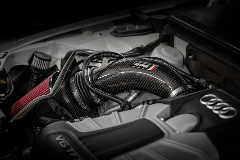APR 14-17 Audi SQ5 Carbon Fiber Open Intake System Back Pipe | Audi SQ5 (14-17) (CI100037-A)