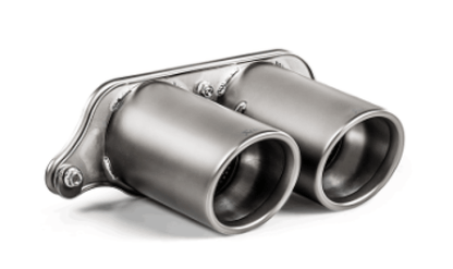 Akrapovic Porsche 911 GT3 (991.2) Slip-On Race Line (Titanium) w/Tips & Carbon Fiber Diffuser