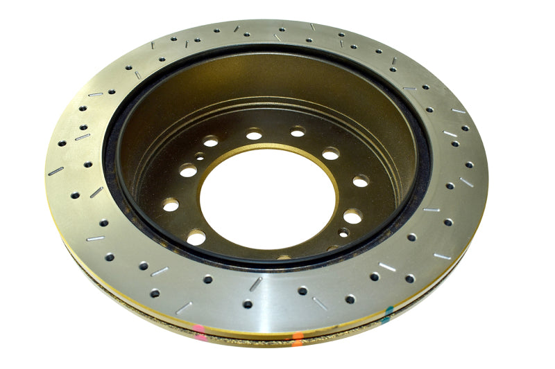 DBA Rear Drilled and Slotted 4000 Series Rotor | Toyota 4Runner / FJ Cruiser (10+) (DBA42737XS)