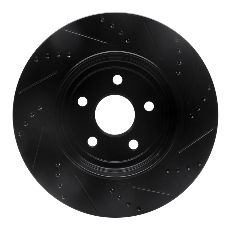DFC D&S Black Brake Rotor (REAR LEFT): Dodge Durango (12-25)