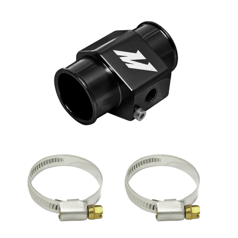 Mishimoto Water Hose Temp Sensor Adapter - Black