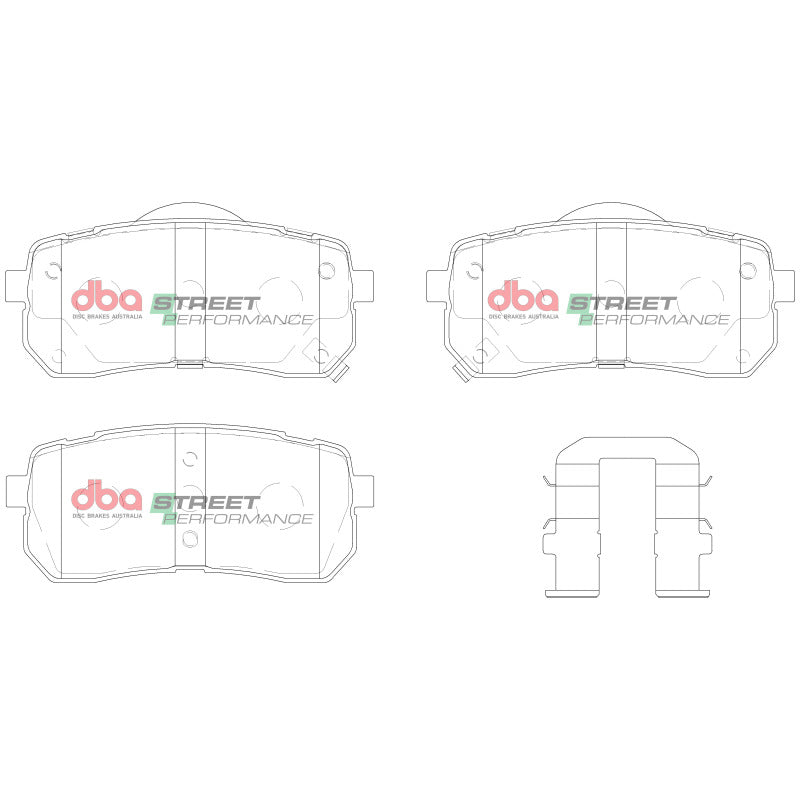 DBA Front Street Performance Brake Pads | Hyundai Veracruz (07-12) (DB1957SP)