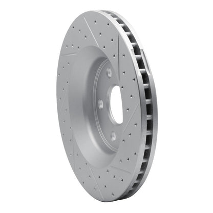 DFC Front Left D&S Geoperformance Rotor: Dodge Durango 3.6L / 3.9L (11-25)