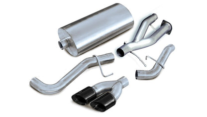 CORSA Sport / 3.0 in Cat-Back SSE 4.0 in Twin Tips | 2002-2006 Yukon Denali, Escalade 6.0L (14220)