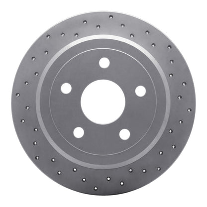DFC Drilled Geoperformance Rotor (REAR RIGHT): Jeep Wrangler (07-18)