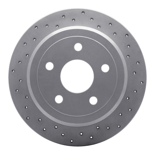 DFC Drilled Geoperformance Rotor (REAR RIGHT): Jeep Wrangler (07-18)