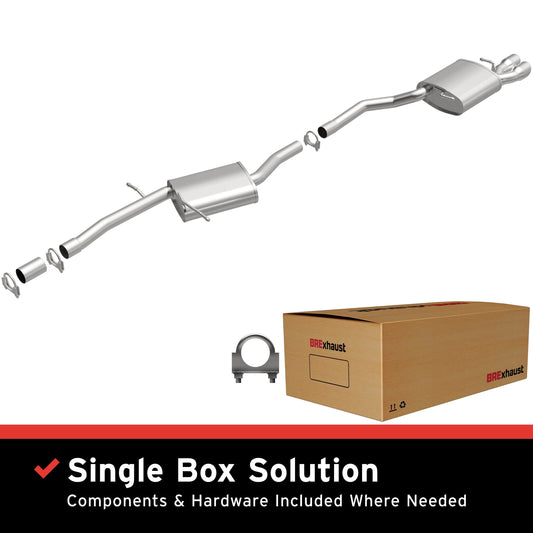 BRExhaust 2009-2016 Audi Direct-Fit Replacement Exhaust System
