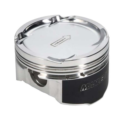 Manley 08+ Mitsubishi Evo X (4B11T) 94mm Stroker 86.5mm +0.5mm Bore 9.0:1 Dish Piston Set with Rings