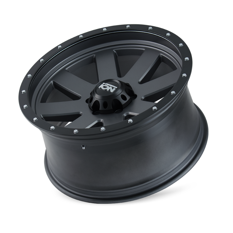 ION Wheels Type 134 Matte Gunmetal/Black Beadlock | 18x10" -19mm | 5x139.7mm Wheel