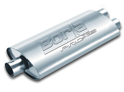 Borla Center/Dual Oval 2.5in In/Out Muffler | Universal (400485)