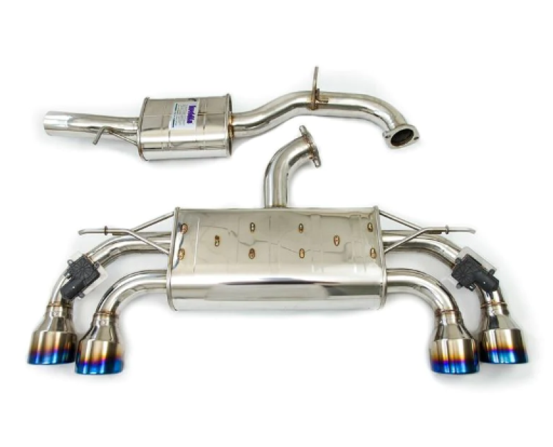 Invidia Q300 Cat-Back Exhaust | 2017-2021 VW Golf R 7.5 (HS17GFR753V4RS/T)