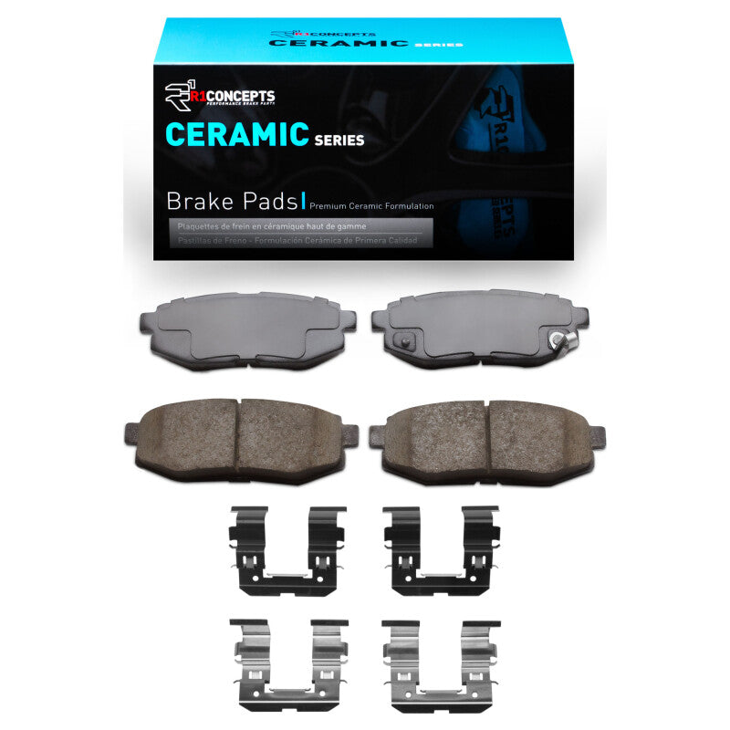 R1 Ceramic Pads & Hardware Kit | Subaru Outback/BRZ/FR-S/86/WRX (03-26) (2310-1124-01)