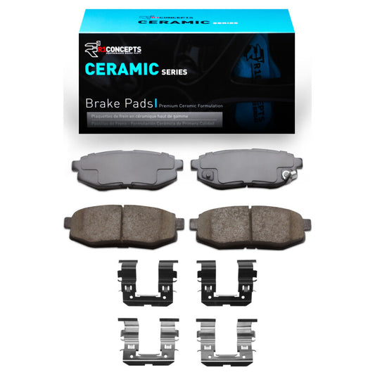 R1 Ceramic Pads & Hardware Kit | Subaru Outback/BRZ/FR-S/86/WRX (03-26) (2310-1124-01)
