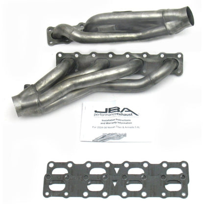 JBA Raw 1-5/8in Port Cat4Ward Headers | Nissan Armada/Pathfinder/Titan (04-10/16) (1400S)