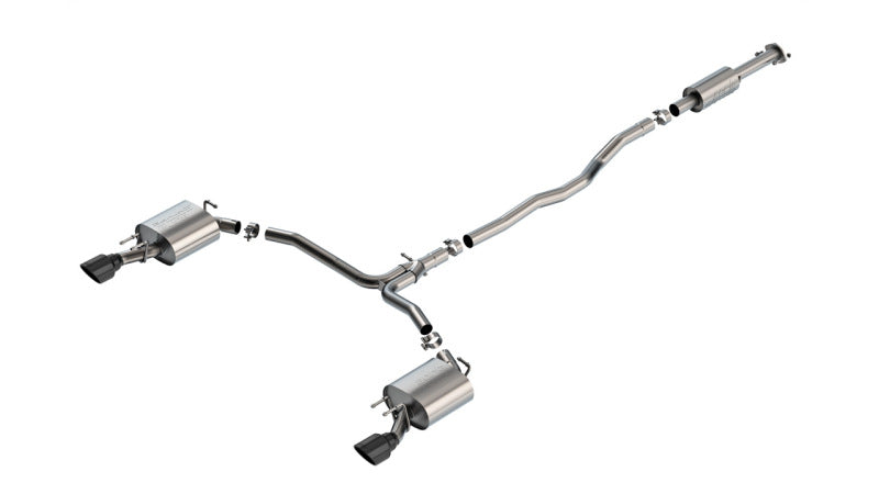 Borla 20-24 Toyota Camry TRD 3.5L V6 FWD S-Type Cat-Back BC (140967BC) | Camry TRD (20-24)
