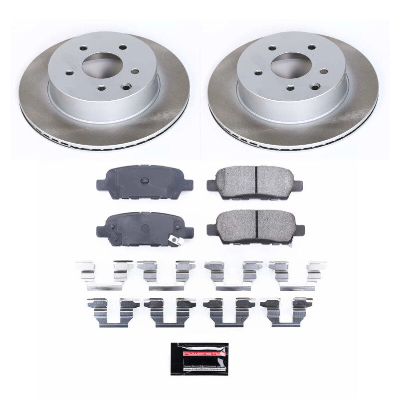 PowerStop Rotor Kit | 2003–2005 Nissan 350Z (SC103)