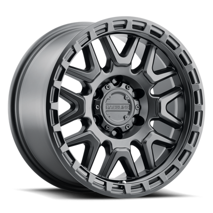 (set of 4) Raceline 953 Krank Satin Black | 17x8.5" +18mm | 6x139.7mm Wheel
