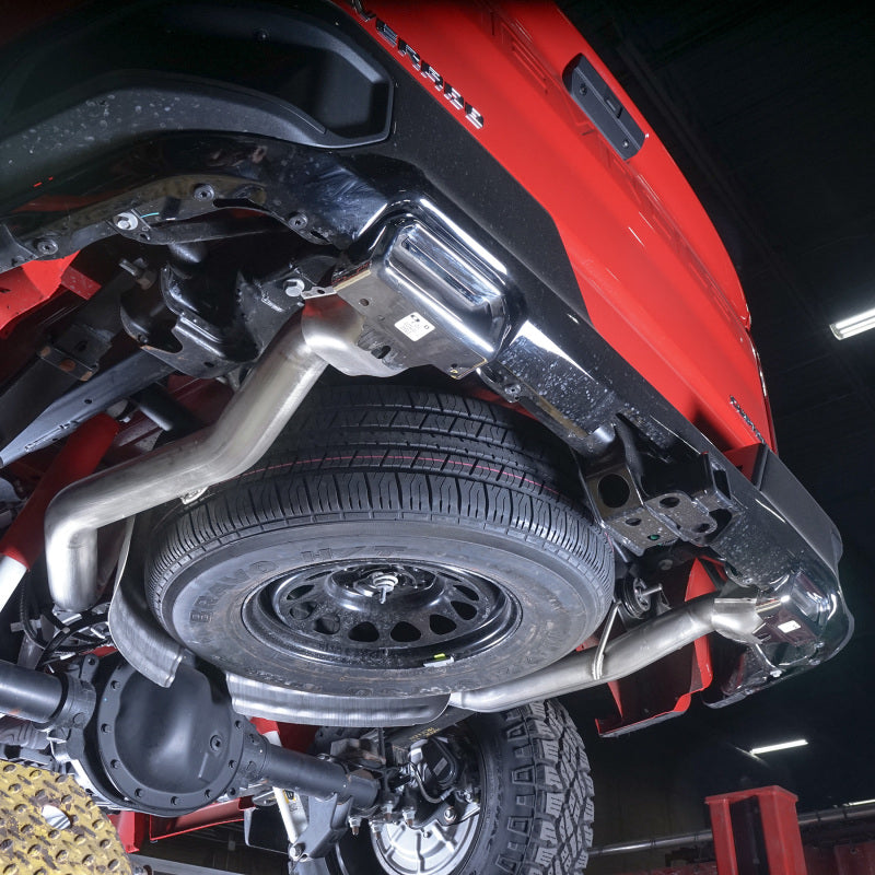 Stainless Works 3in Legend Catback | Chevrolet Silverado 5.3L/6.2L (19+) Use Factory Tips (CT19CBUBL)