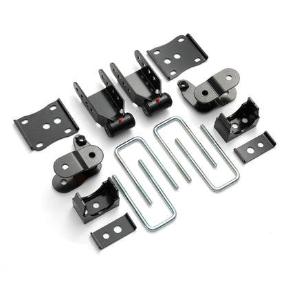 QA1 21-25 Ford F150 2WD Single Adjustable Lowering Kit w/ Spindles - 3.5-5.5in