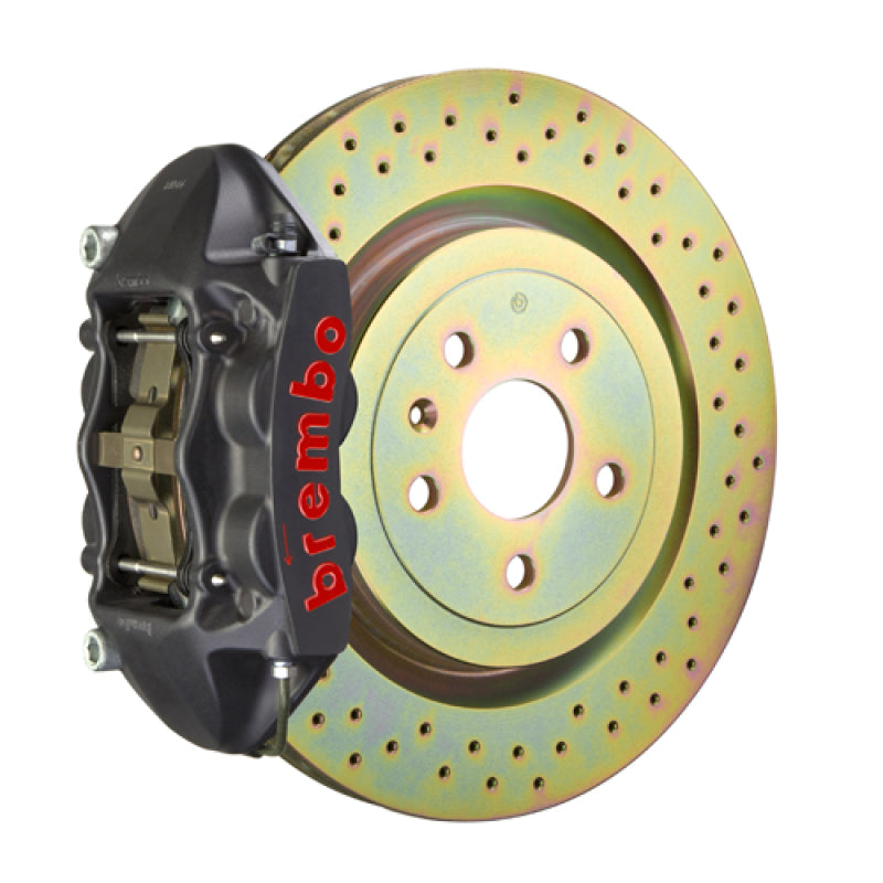Brembo GTS BBK 6 / 4 Piston Cast Kit | 2014-2024 Infiniti Q50 RWD (1M1.9051AS/2P1.9054AS)