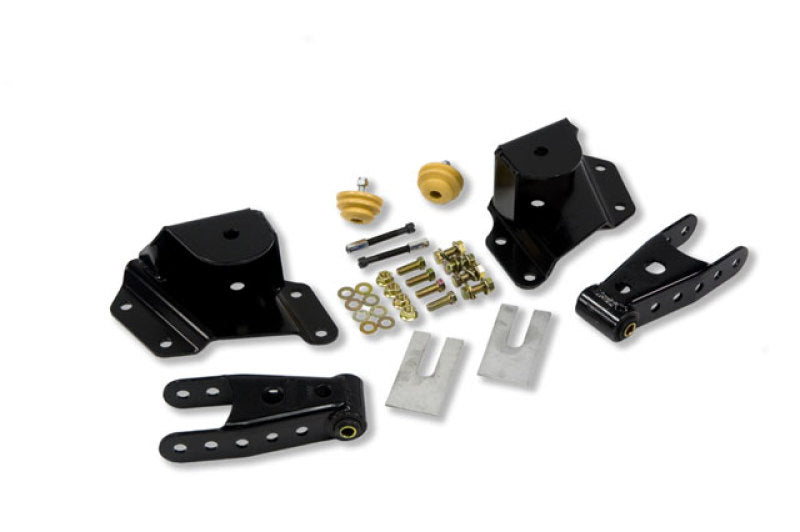 Belltech 4in Shackle & Hanger Kit | GM/GMC 1500 (6512)