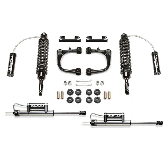 Fabtech 3" Upper Control Arm System w/ 2.5" Coilover Reservoir & Rear Dual Reservoir DLSS | Toyota FJ 4WD (10-13) (K7037DL)