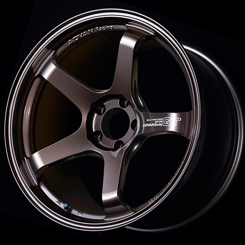 (set of 4) Advan GT Beyond Racing Copper Bronze | 19x10.5" +24mm | 5x114.3mm Wheels