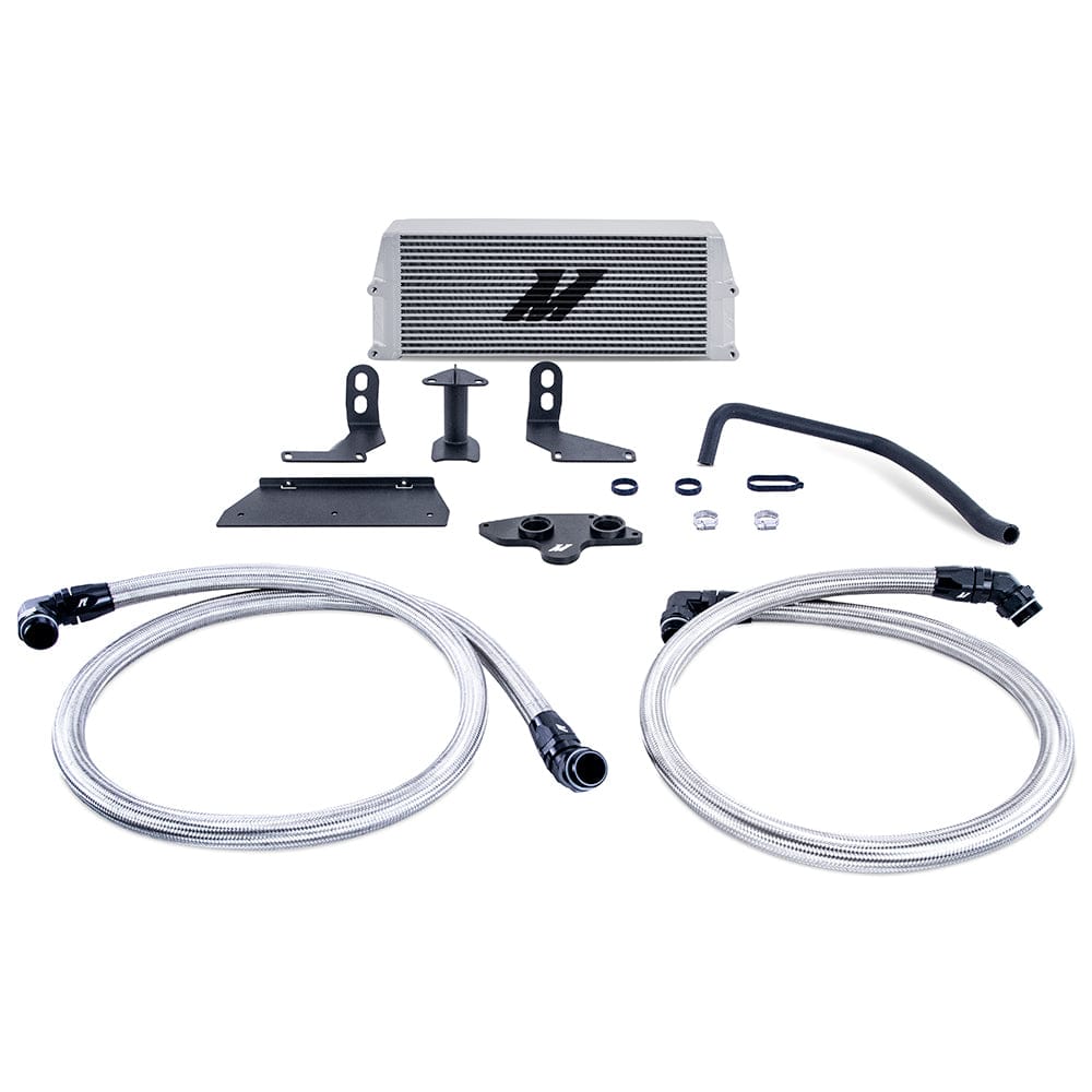 Mishimoto Performance Oil Cooler, fits Ford 6.7L Powerstroke 2011-2019, Silver