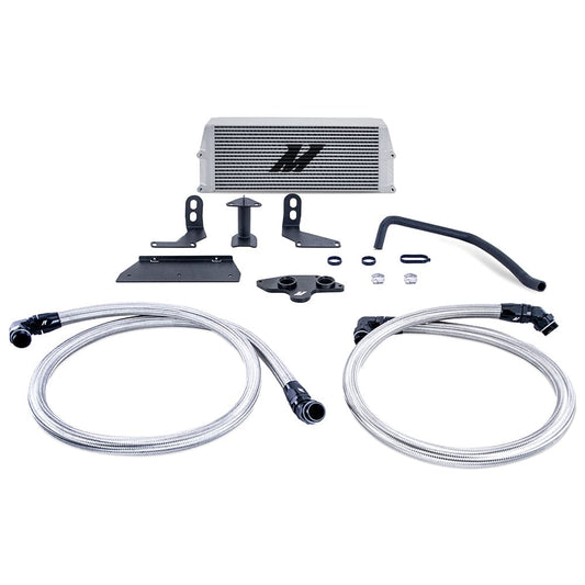 Mishimoto Performance Oil Cooler, fits Ford 6.7L Powerstroke 2011-2019, Silver