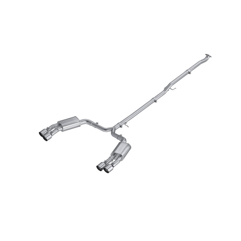 MBRP Exhaust S4716AL 2.5" Cat-Back Dual Split Rear AL for 21-24 Kia K5 GT 2.5L