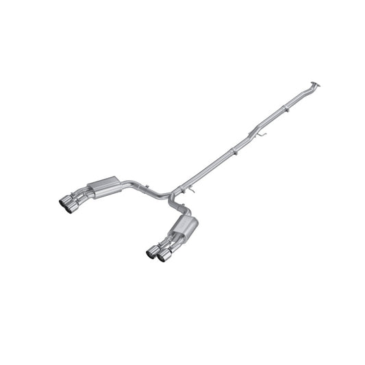 MBRP Exhaust S4716AL 2.5" Cat-Back Dual Split Rear AL for 21-24 Kia K5 GT 2.5L