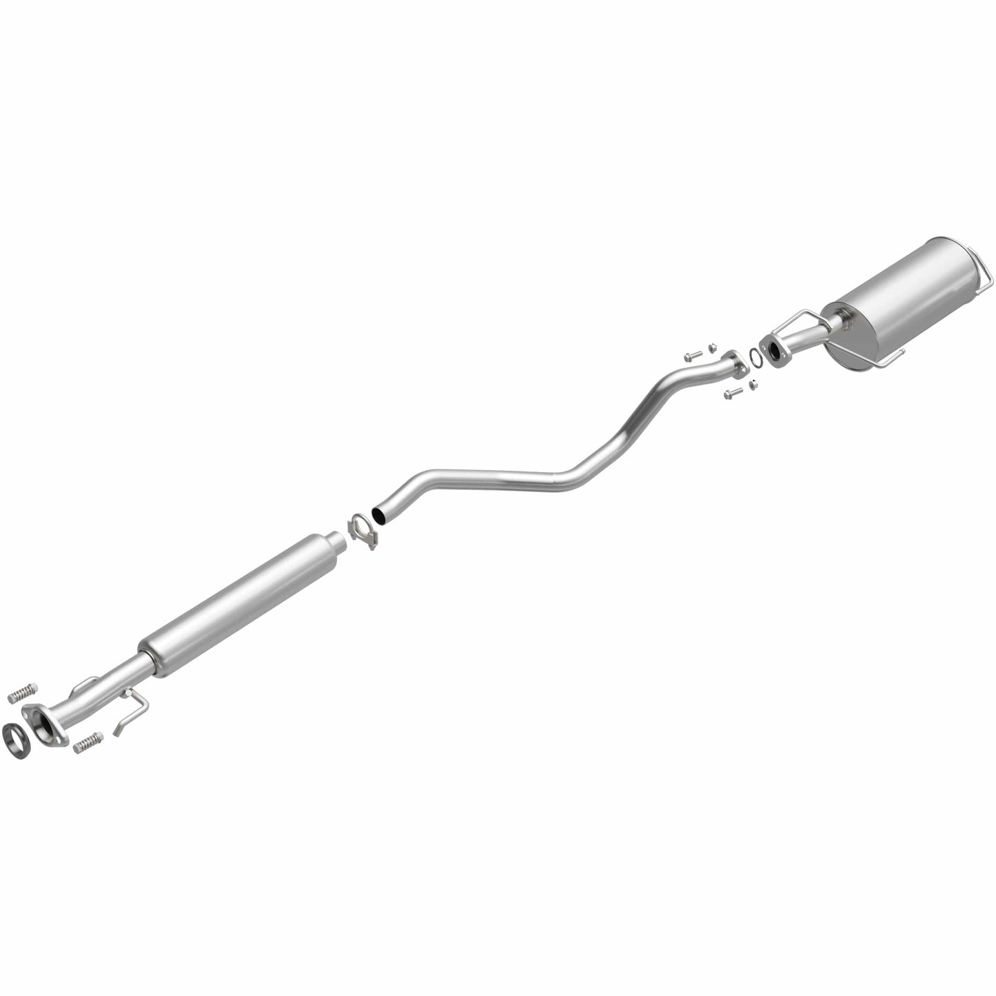 BRExhaust 2007-2012 Nissan Versa Direct-Fit Replacement Exhaust System