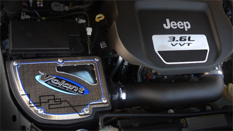 Volant PowerCore Closed Box Air Intake System | Jeep Wrangler 3.6L V6 (12-18) (176366)