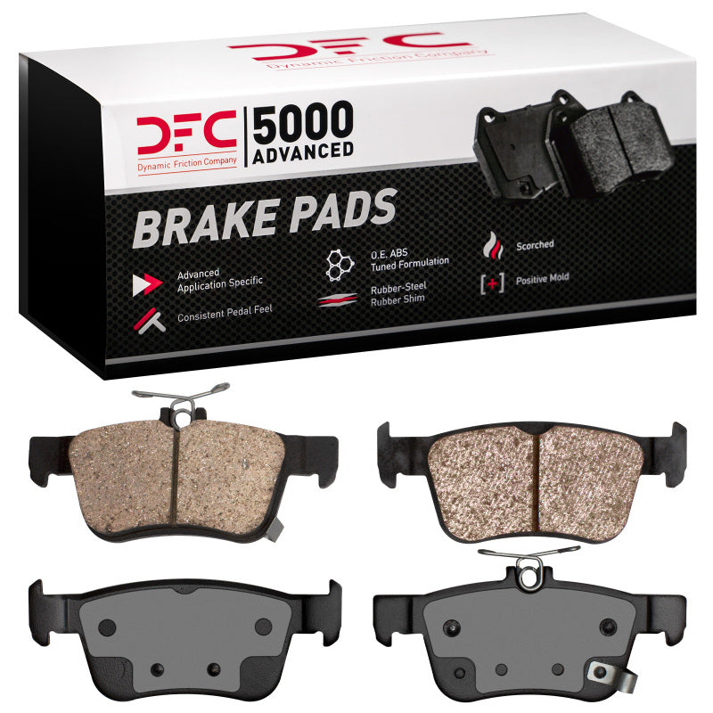DFC 16-25 Acura RDX Rear 5000 Ceramic Pads | Acura RDX (13-26) (1551-1878-00)
