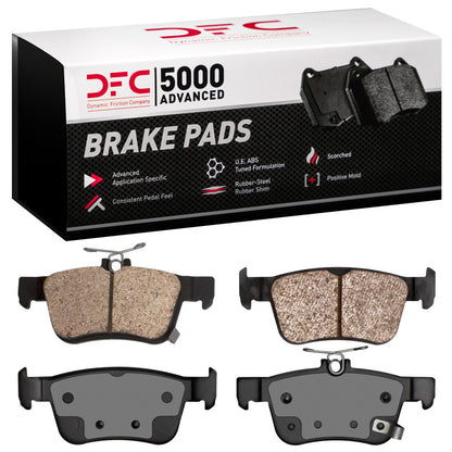 DFC 16-25 Acura RDX Rear 5000 Ceramic Pads | Acura RDX (13-26) (1551-1878-00)
